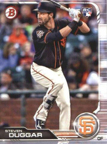 Steven Duggar #30 Baseball Cards 2019 Bowman