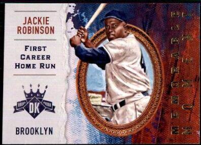 Jackie Robinson #MM-6 Baseball Cards 2017 Panini Diamond Kings Memorable Moment