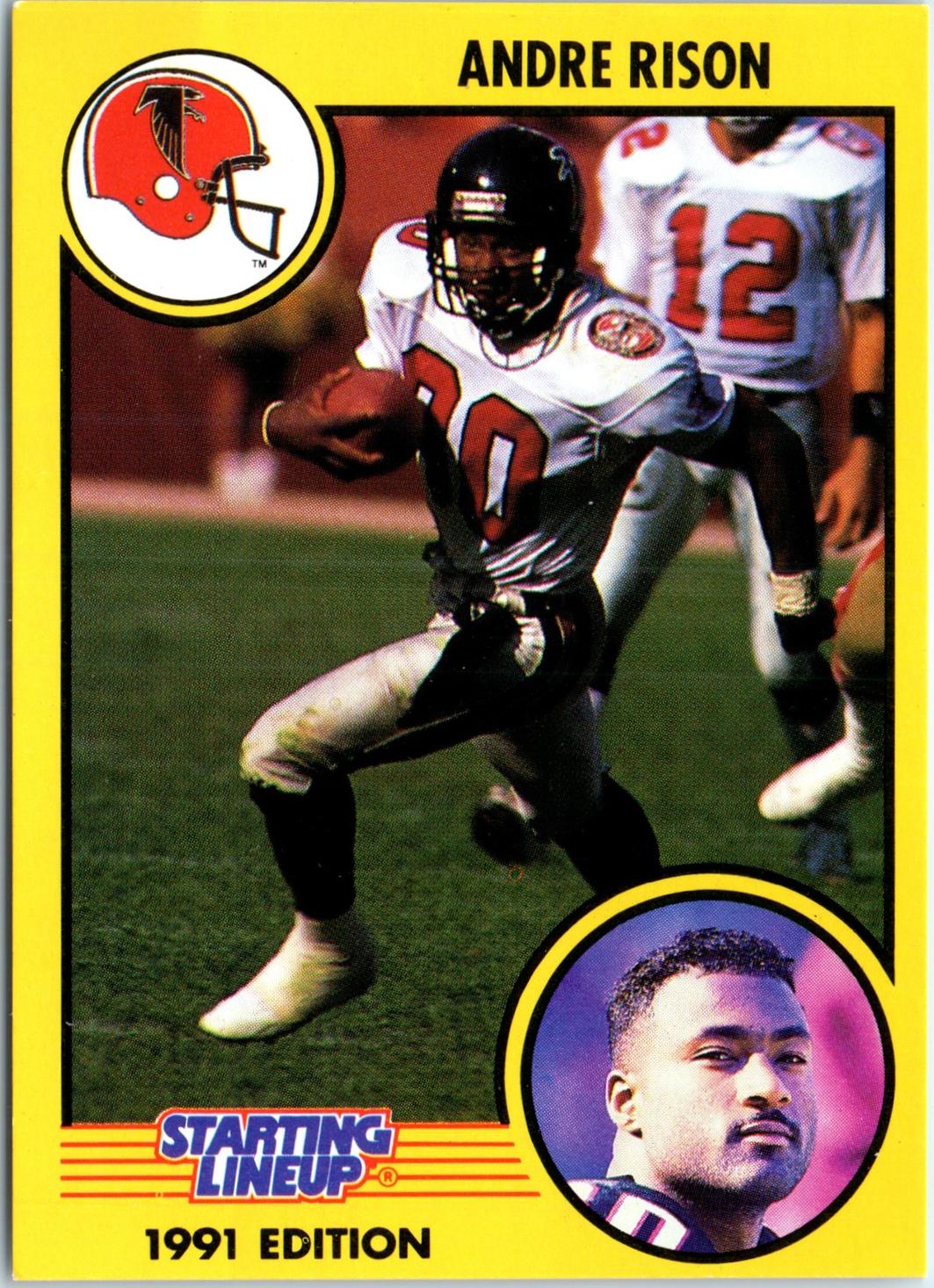 Andre Rison #6070021010 1991 Kenner Starting Lineup Football