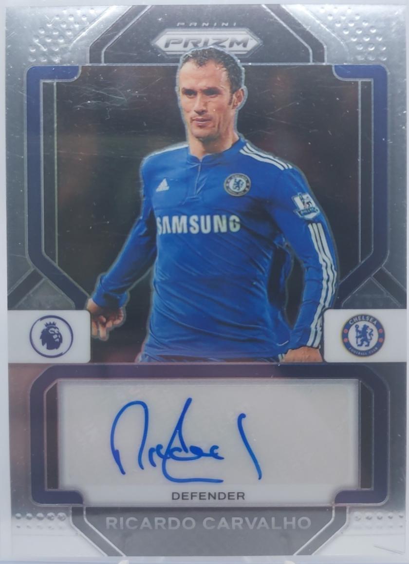 Ricardo Carvalho #S-RCA 2022 Panini Prizm Premier League Signatures