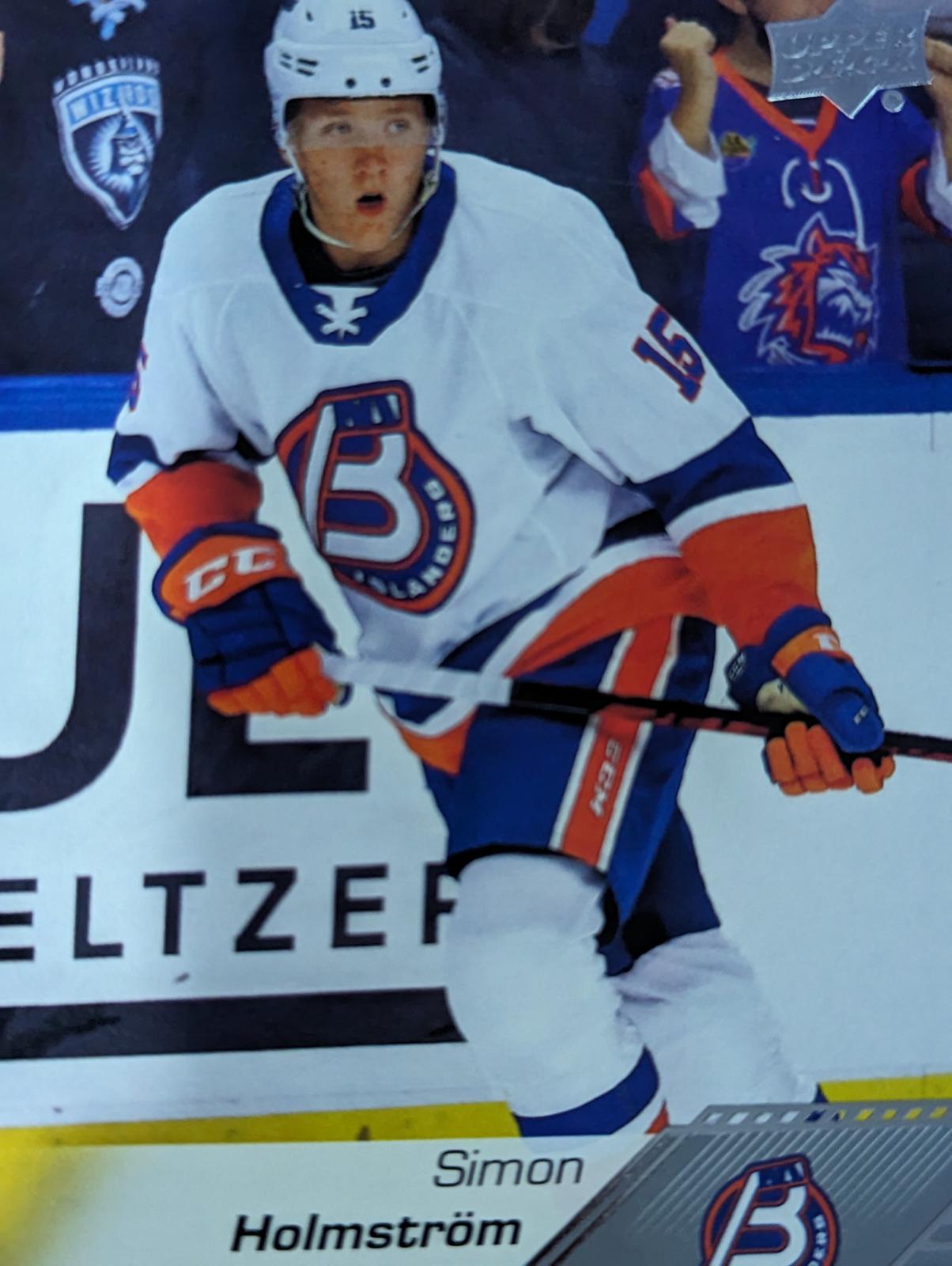 Simon Holmstrom #80 2022 Upper Deck Ahl Hockey