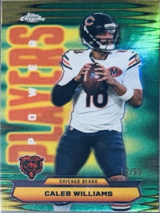 Caleb Williams [Green Refractor] #PP-7