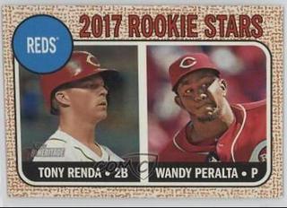 Reds 2017 Rookie Stars: Tony Renda / Wandy Peralta