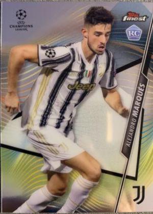 Alejandro Marques #87 Soccer Cards 2020 Topps Finest UEFA Champions League