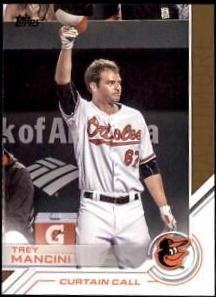 Trey Mancini #S-115 Baseball Cards 2017 Topps Salute
