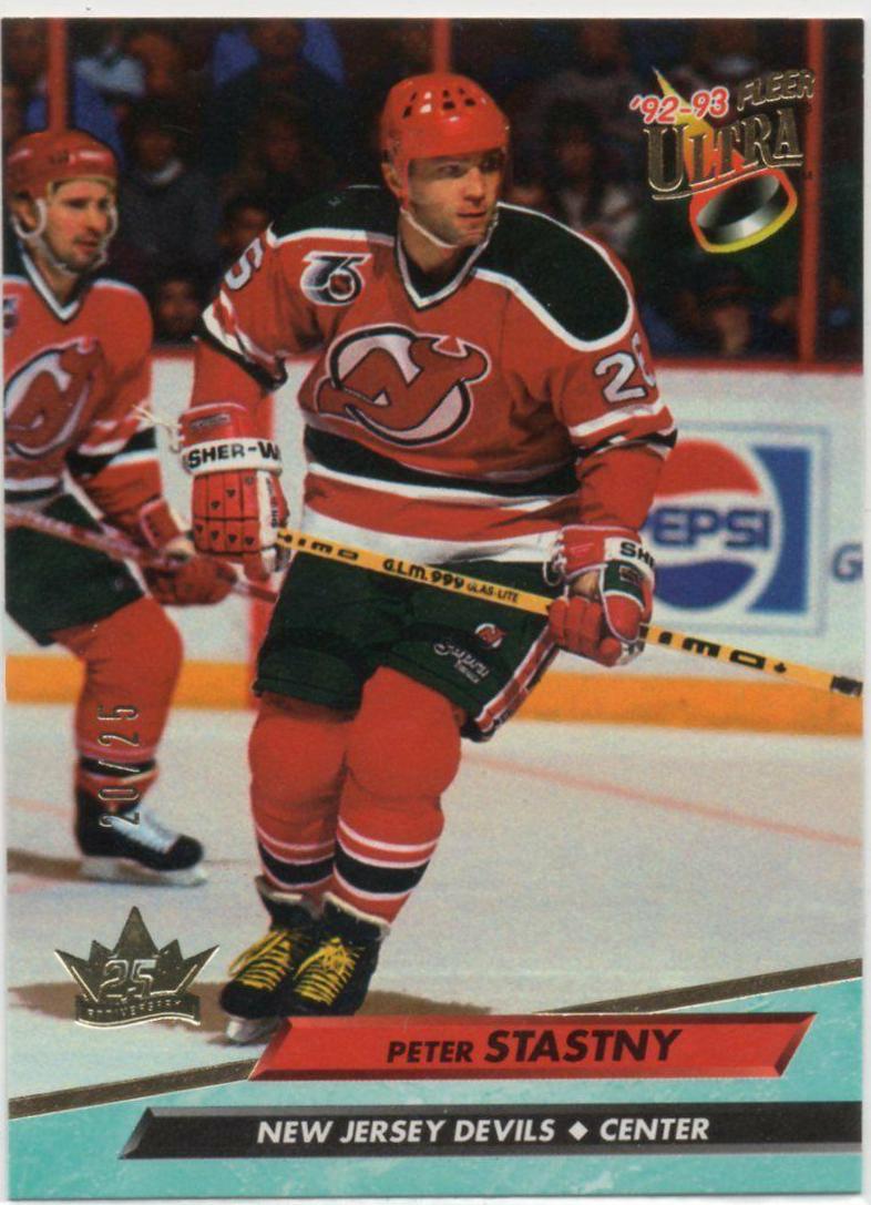 Peter Stastny #118 Hockey Cards 1992 Ultra