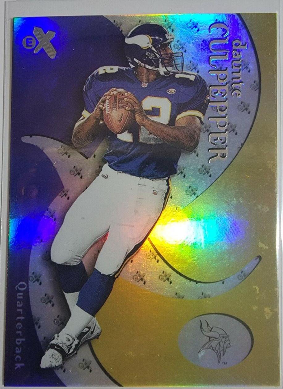 Daunte Culpepper #2 Football Cards 2000 Fleer E X