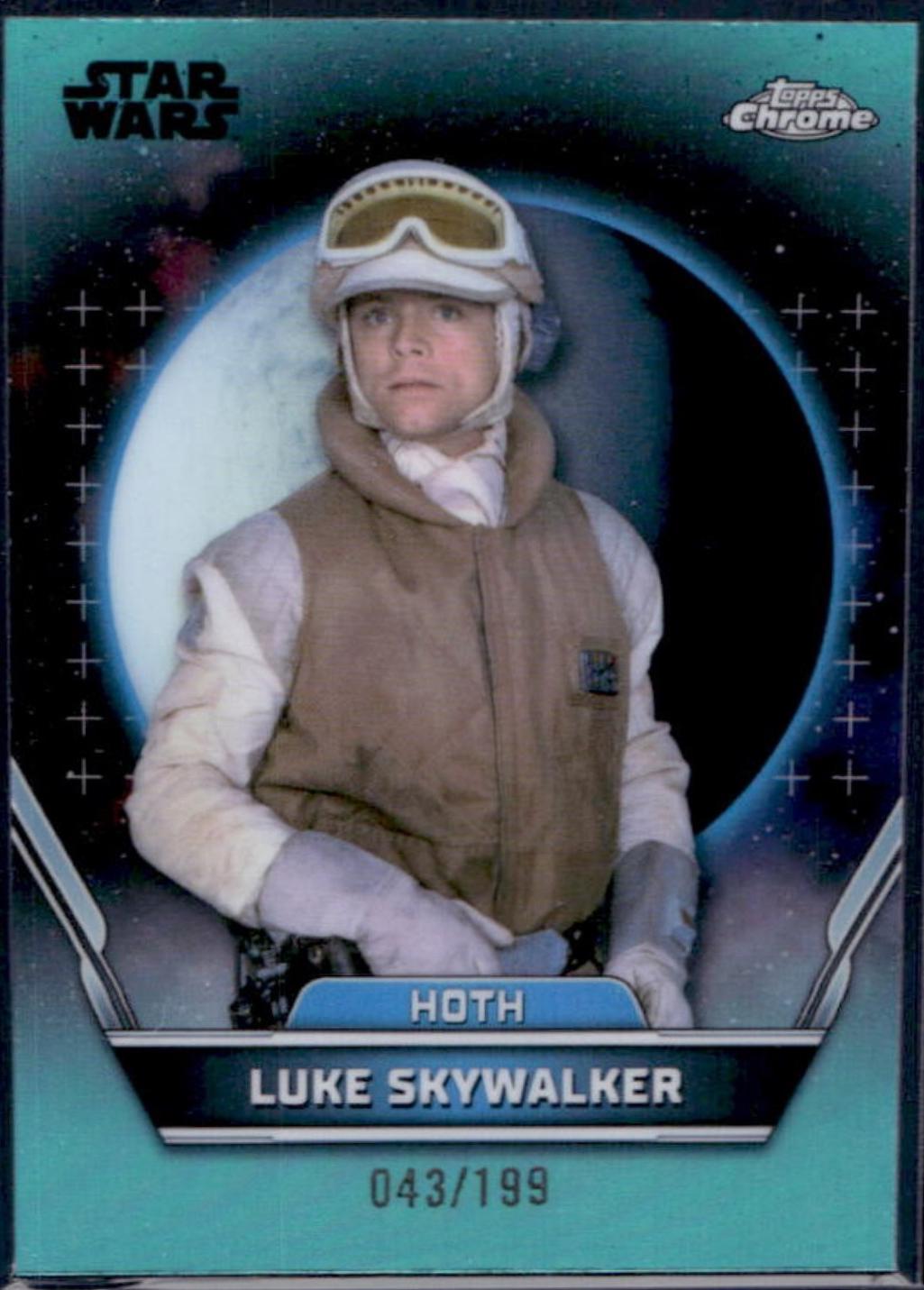 2025 Luke Skywalker [Aqua Refractor] #83