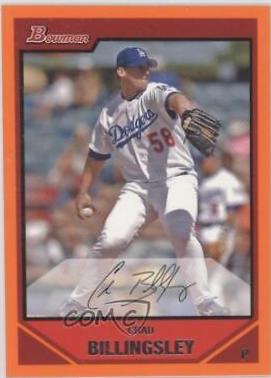 Chad Billingsley #17 Baseball Cards 2007 Bowman