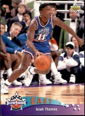 Isiah Thomas #426 Basketball Cards 1992 Upper Deck