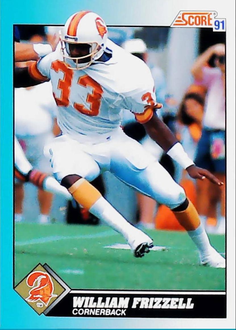William Frizzell #48T 1991 Score Supplemental Football