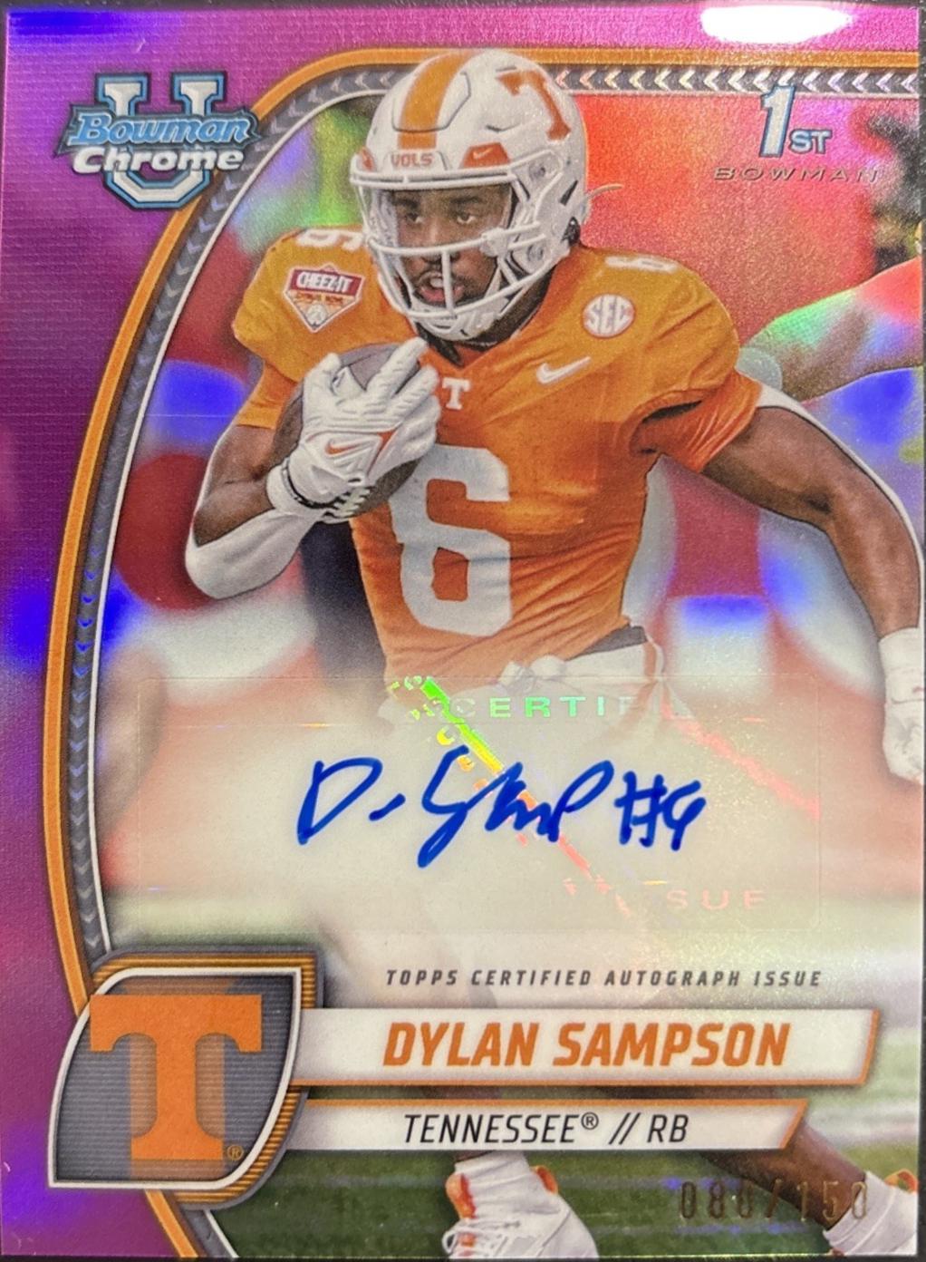 Dylan Sampson [Fuchsia Refractor] #PA-DSA