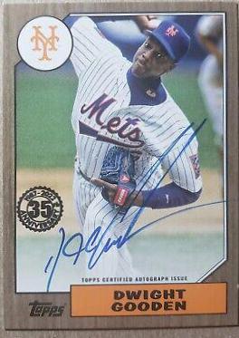 Dwight Gooden [Gold] #87BA-DG
