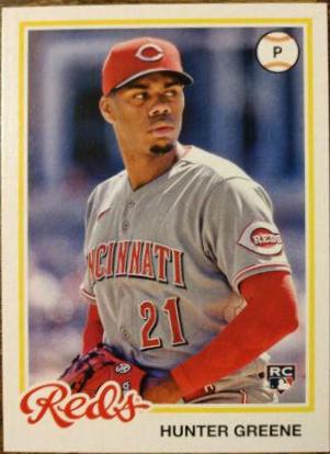 Hunter Greene #153 Baseball Cards 2022 Topps Archives