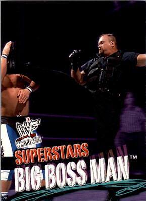 Big Boss Man #20 Wrestling Cards 2001 Fleer WWF Wrestlemania
