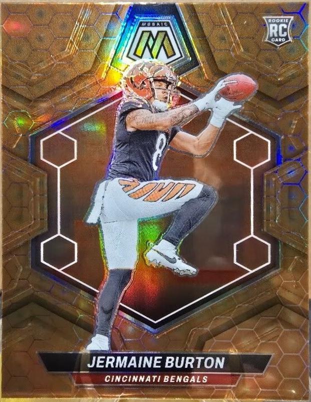 Jermaine Burton [Honeycomb] #366 Prices | 2024 Panini Mosaic