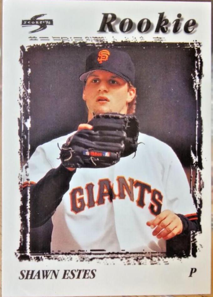 Shawn Estes #496 Baseball Cards 1996 Score