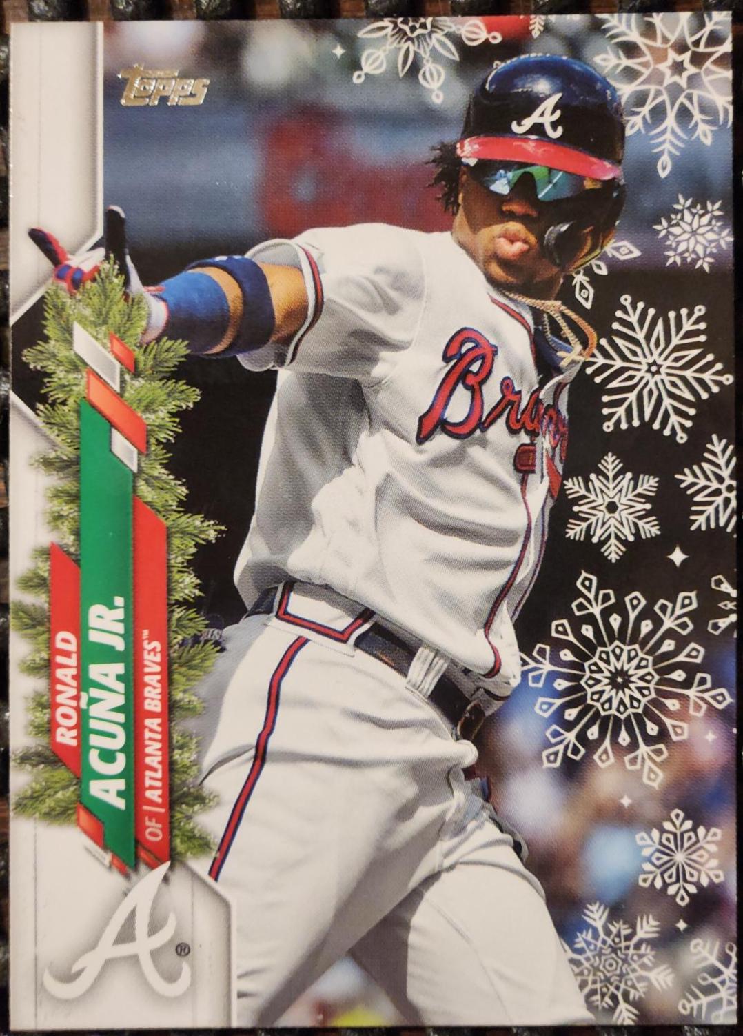 Ronald Acuna Jr/ #HW96 Baseball Cards 2020 Topps Holiday