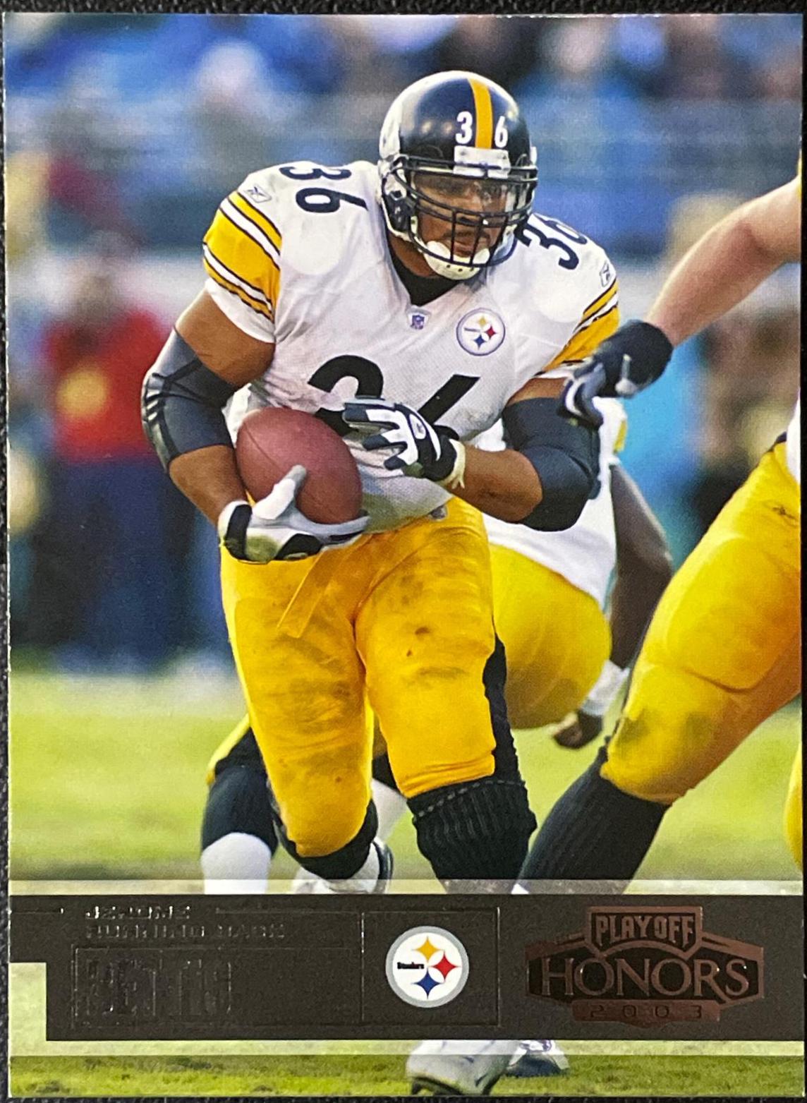 Jerome Bettis #44 Football Cards 2003 Playoff Honors