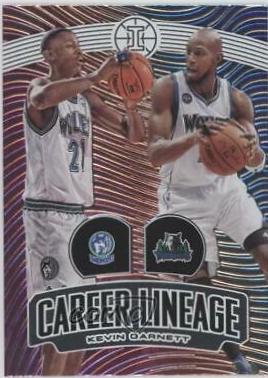 Kevin Garnett #2 Basketball Cards 2019 Panini Illusions Career Lineage