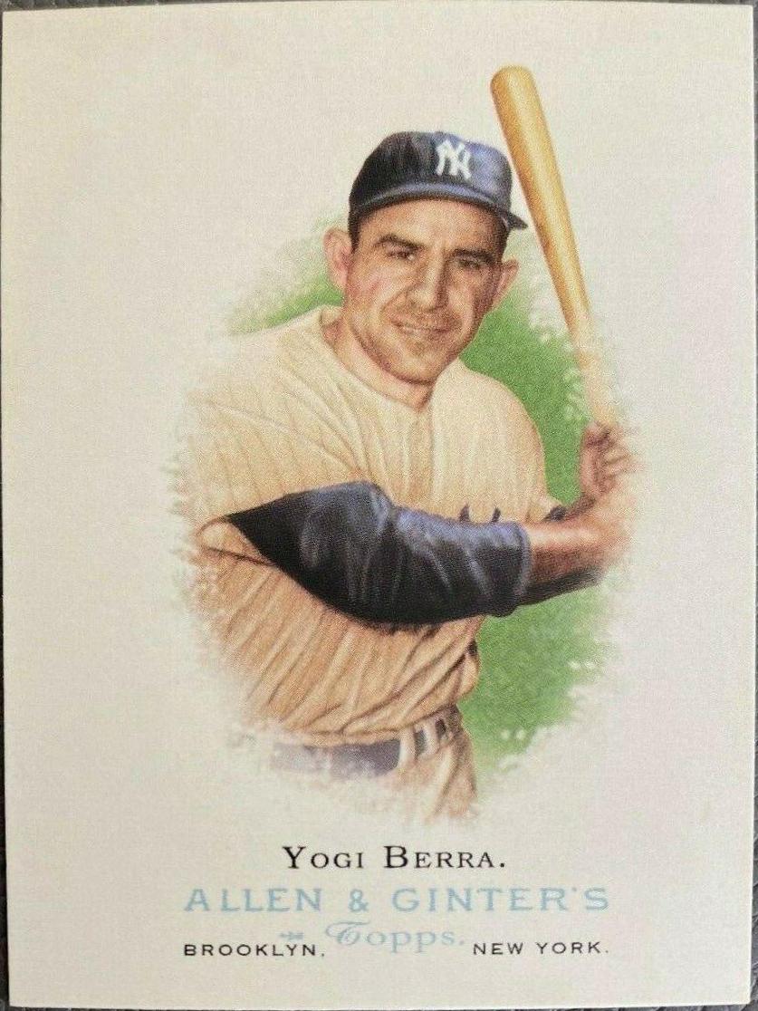 Yogi Berra #285 2006 Topps Allen & Ginter Baseball
