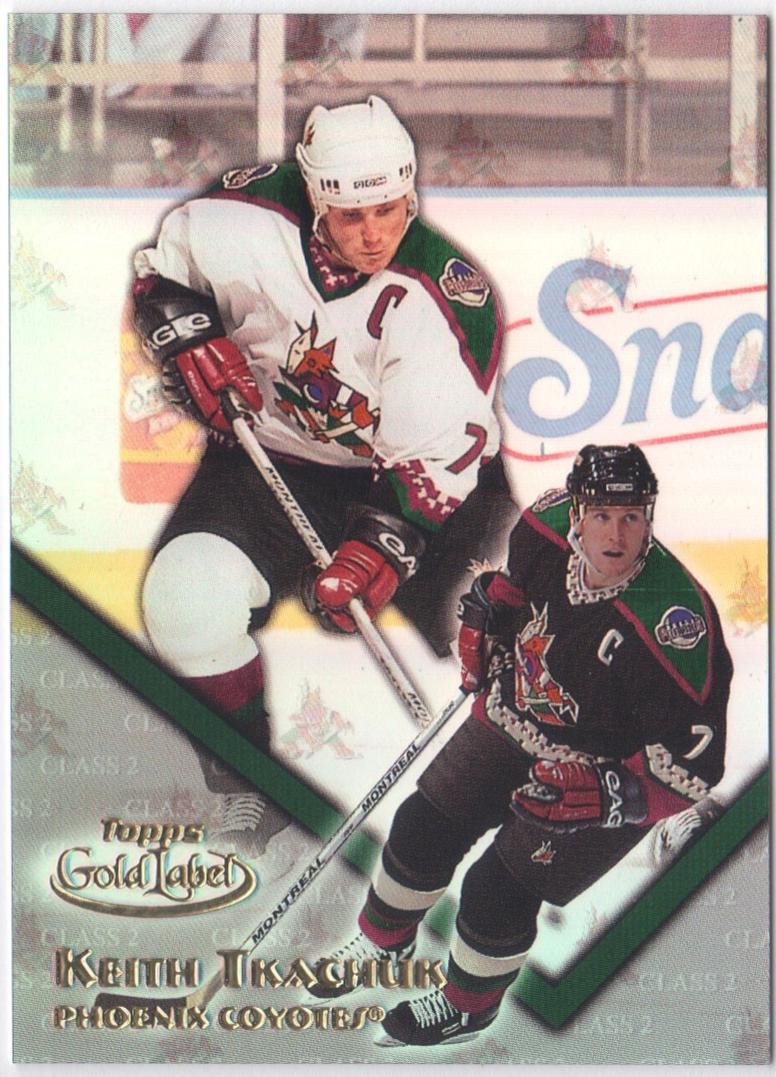 Keith Tkachuk #41 2000 Topps Gold Label Hockey