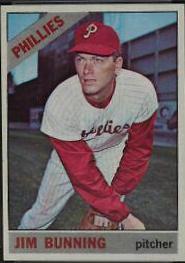 Jim Bunning #435 Baseball Cards 1966 Topps