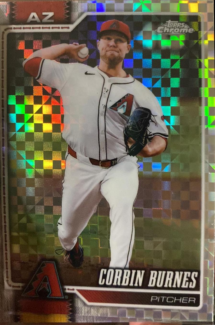Corbin Burnes [X-Fractor] (2026 Topps Chrome)