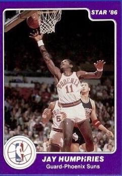 Jay Humphries #38 Basketball Cards 1985 Star