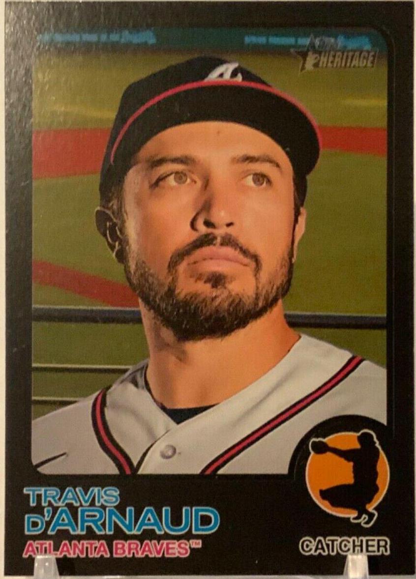 Travis d'Arnaud [Black Border] #396