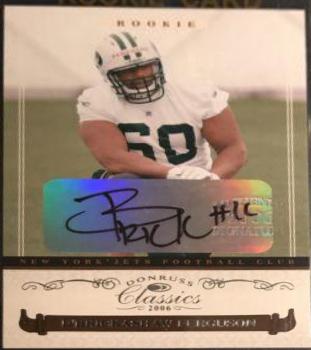 D'Brickashaw Ferguson #179 2006 Panini Donruss Classics Football