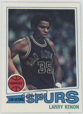 Larry Kenon #28 Basketball Cards 1977 Topps