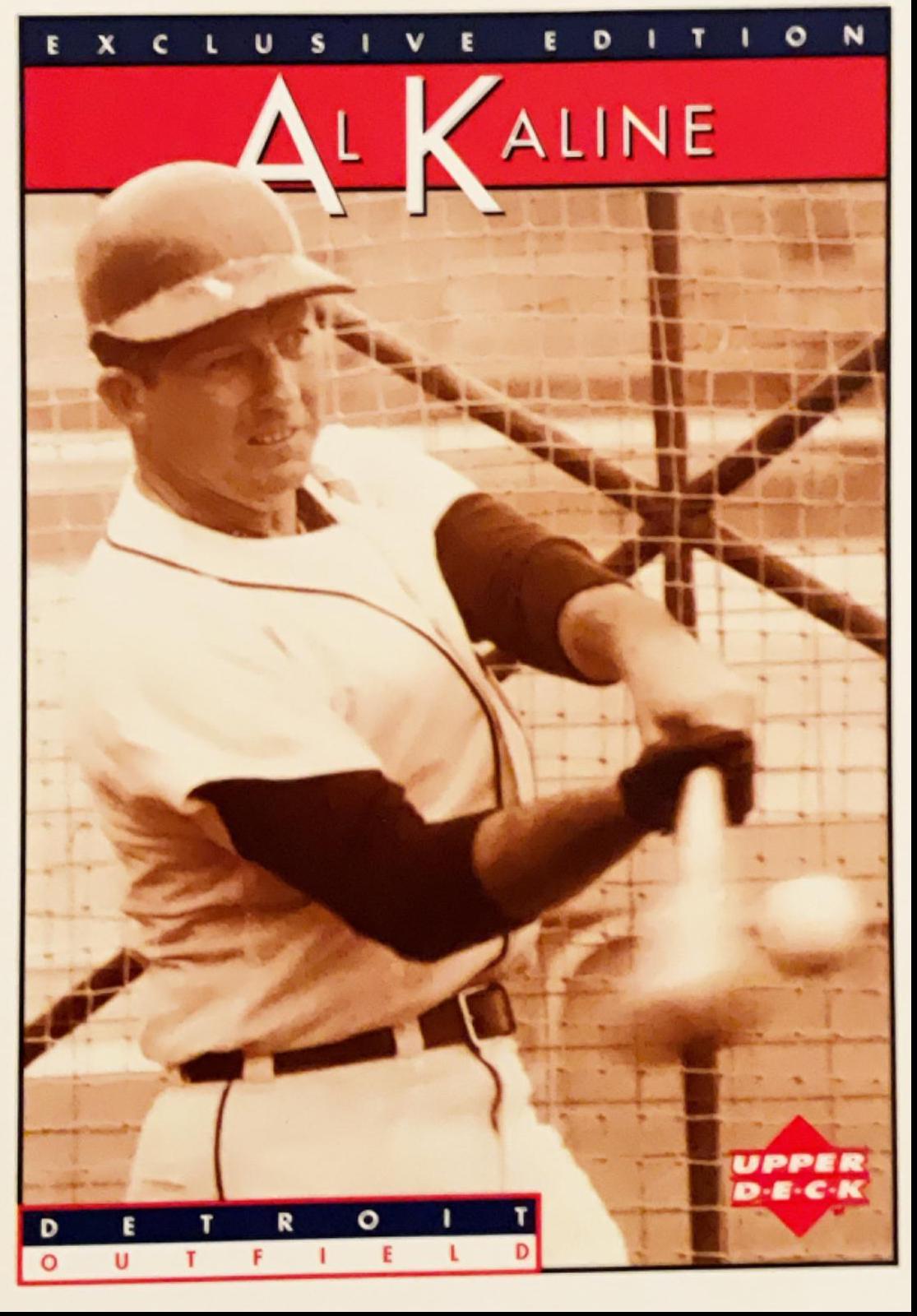 Al Kaline #16 Baseball Cards 1995 Upper Deck Sonic Heroes of Baseball