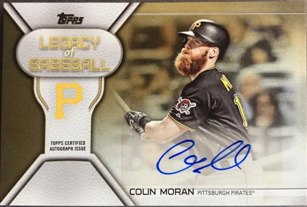 Colin Moran #LBA-CM Baseball Cards 2019 Topps Legacy of Baseball Autographs