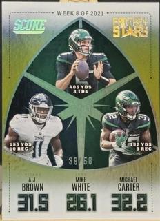 A. J. Brown, Mike White, Michael Carter