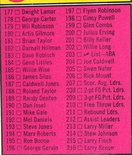 ABA Checklist