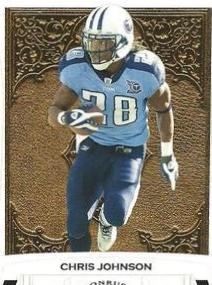Chris Johnson #94 Football Cards 2009 Panini Donruss Classics
