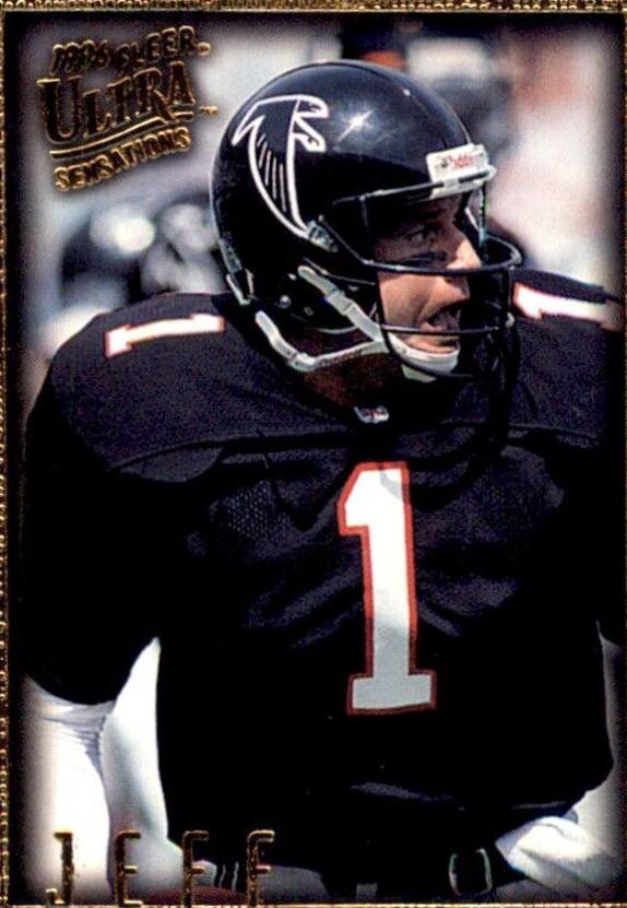 Jeff George #4 Football Cards 1996 Ultra Sensations
