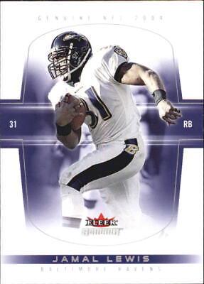 Jamal Lewis #5 Football Cards 2004 Fleer Genuine