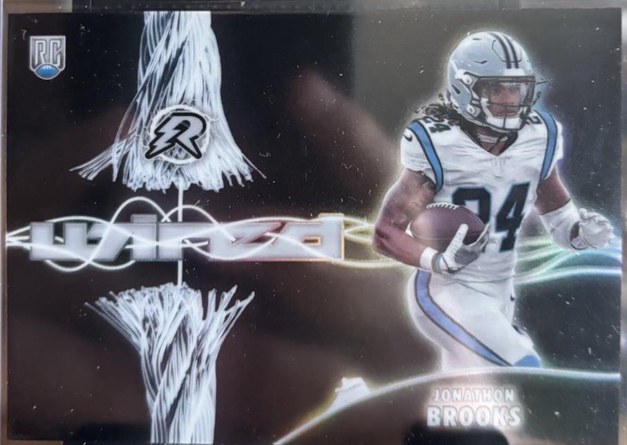 Jonathon Brooks #W-14 Football Cards 2024 Topps Resurgence Wired