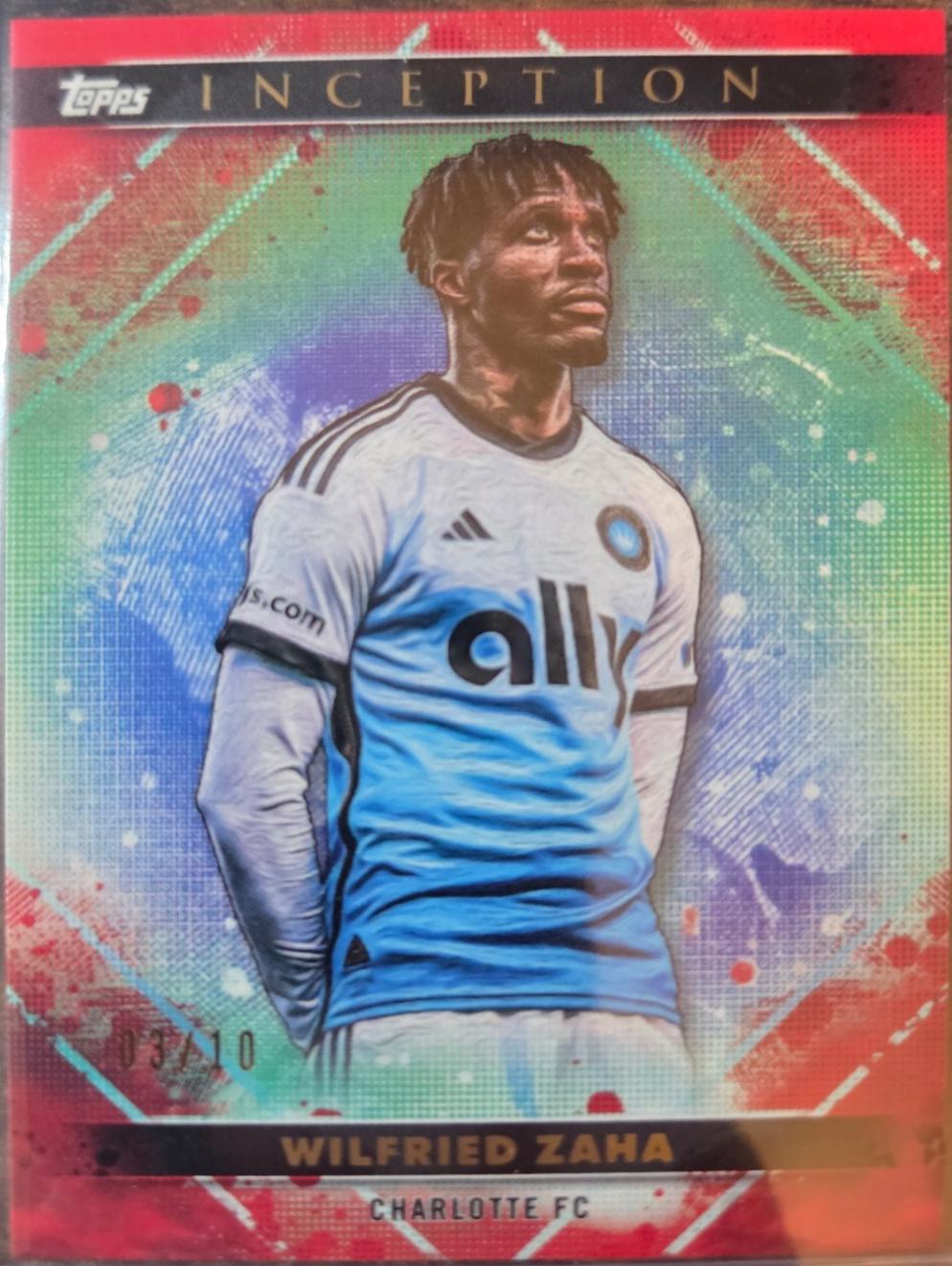 Wilfried Zaha #32 2025 Topps Inception MLS