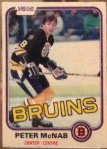 Peter McNab #5 Hockey Cards 1981 O-Pee-Chee