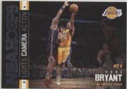 Kobe Bryant #35 Basketball Cards 2015 Panini Hoops Lights Camera Action
