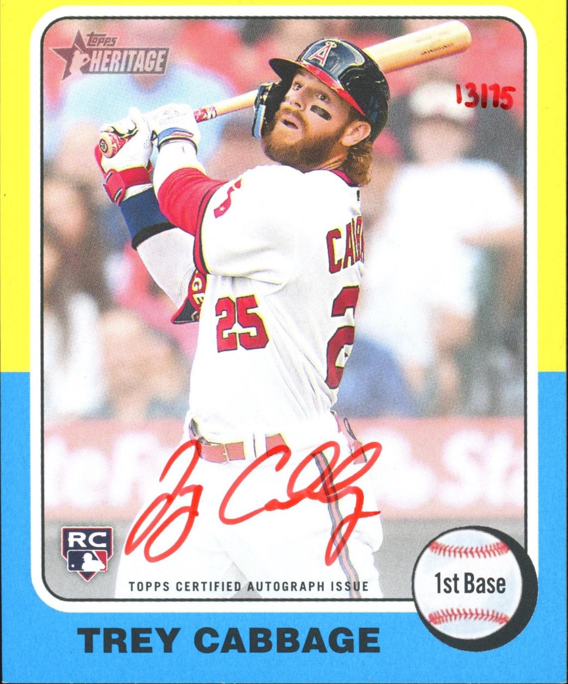 Trey Cabbage [Special Edition Red Ink] #ROA-TC