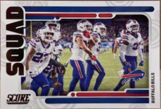 Buffalo Bills #S14 Football Cards 2022 Panini Score Squad