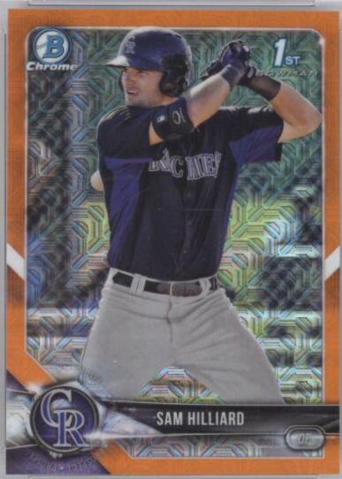 Sam Hilliard [Orange Refractor] #BCP13