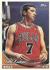 Toni Kukoc #316 Basketball Cards 1993 Topps