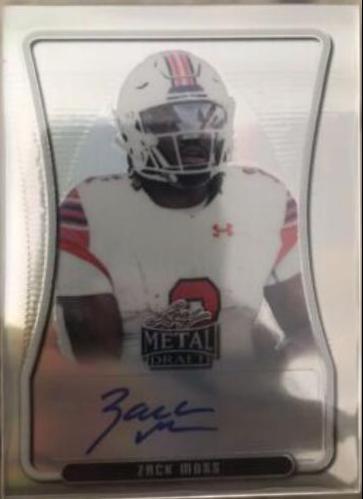 Zack Moss [Silver Prismatic] #BA-ZM1
