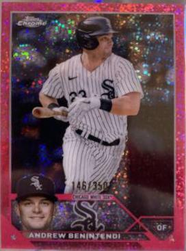 Andrew Benintendi [Magenta Speckle] #180