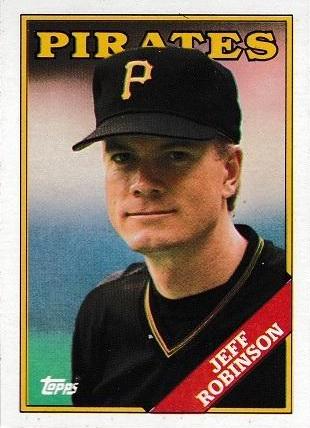Jeff Robinson #244 Baseball Cards 1988 Topps